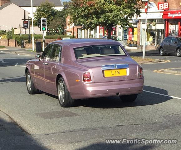 Rolls-Royce Phantom spotted in Merseyside, United Kingdom
