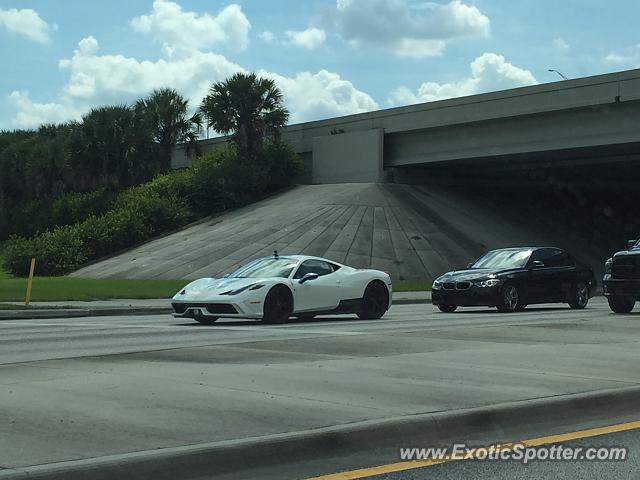 Ferrari 458 Italia spotted in Palm Beach, Florida