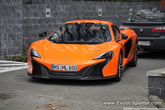 Mclaren 650S spotted in Warsaw, Poland