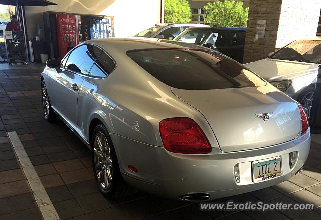 Bentley Continental spotted in Phoenix, Arizona