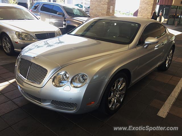 Bentley Continental spotted in Phoenix, Arizona