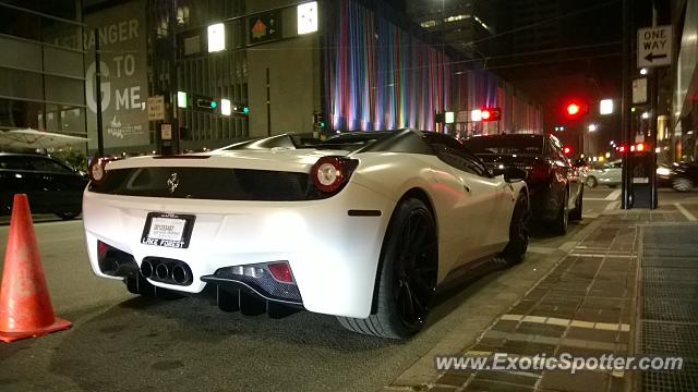 Ferrari 458 Italia spotted in Cincinnati, Ohio