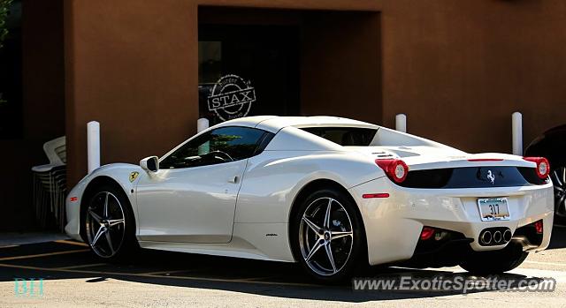 Ferrari 458 Italia spotted in Phoenix, Arizona