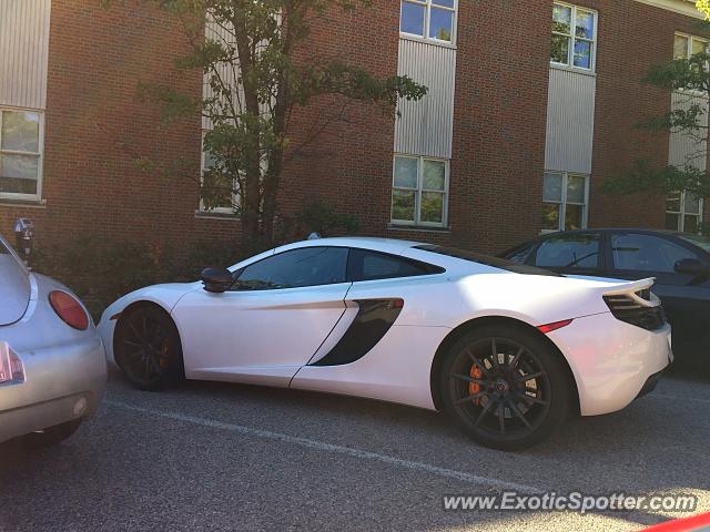 Mclaren MP4-12C spotted in Cincinnati, Ohio