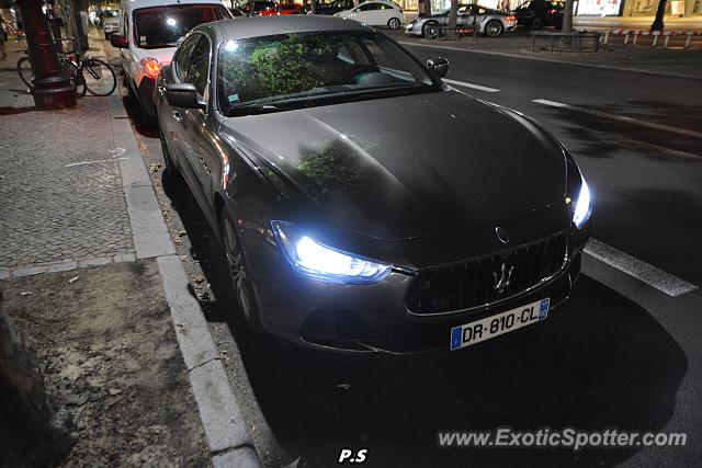 Maserati Ghibli spotted in Berlin, Germany