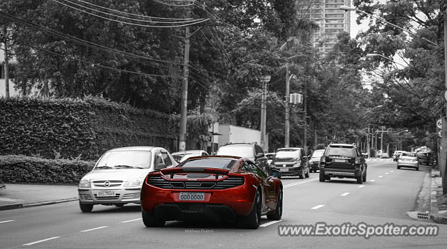 Mclaren MP4-12C spotted in São Paulo, Brazil