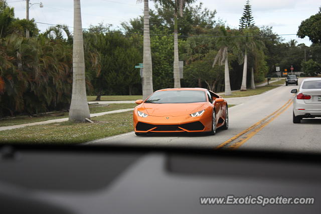 Lamborghini Huracan spotted in Stuart, Florida