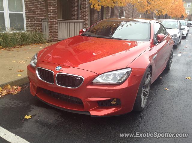 BMW M6 spotted in East Lansing, Michigan