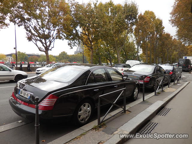 Mercedes Maybach spotted in Paris, France