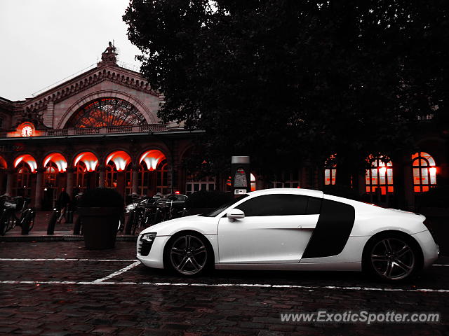 Audi R8 spotted in Paris, France