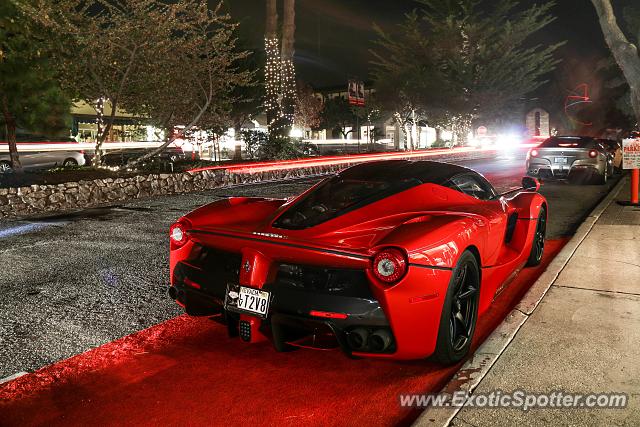 Ferrari LaFerrari spotted in Carmel, California