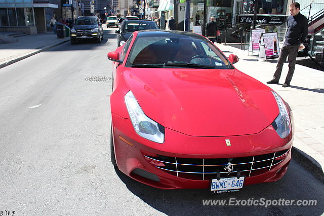 Ferrari FF spotted in Toronto, Canada