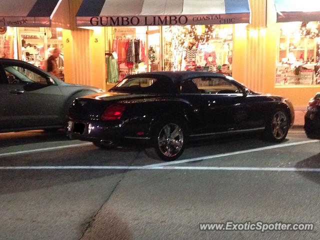 Bentley Continental spotted in Stuart, Florida