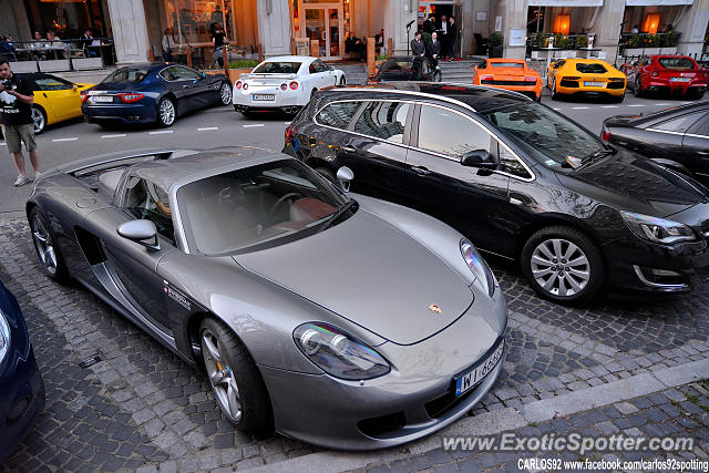 Porsche Carrera GT spotted in Warsaw, Poland