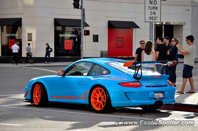 Porsche 911 GT3 spotted in Beverly Hills, California