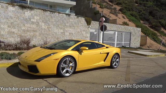 Lamborghini Gallardo spotted in Viña del Mar, Chile