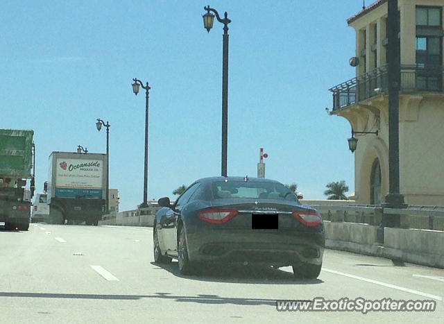 Maserati GranTurismo spotted in Palm Beach, Florida