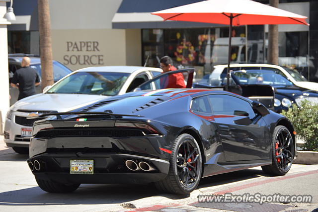 Lamborghini Huracan spotted in Beverly Hills, California