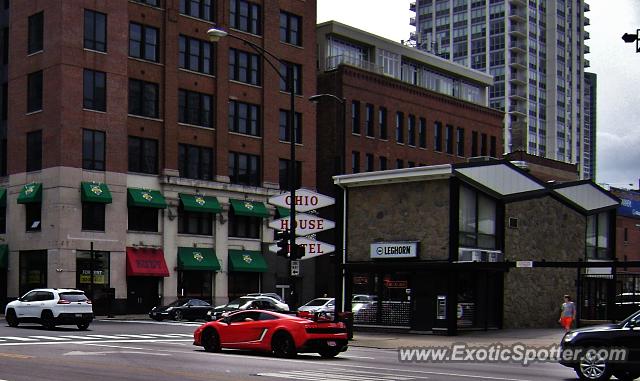 Lamborghini Gallardo spotted in Chicago, Illinois