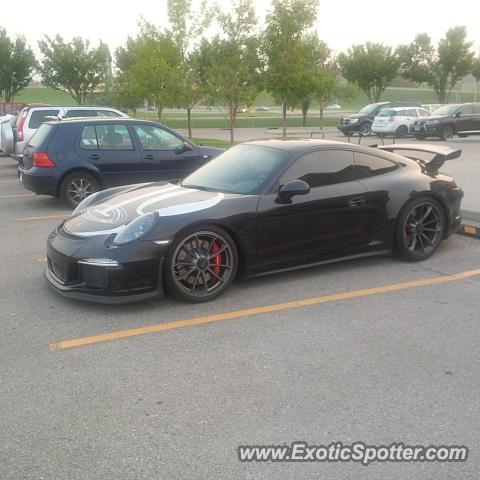 Porsche 911 GT3 spotted in Calgary, Canada