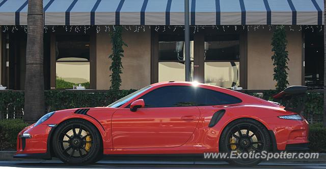 Porsche 911 GT3 spotted in Newport Beach, California