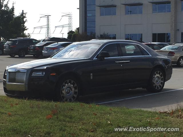 Rolls-Royce Ghost spotted in Plano, Texas