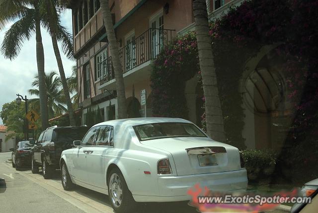 Rolls-Royce Phantom spotted in Palm Beach, Florida