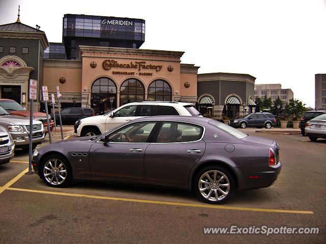 Maserati Quattroporte spotted in Oak Brook, Illinois