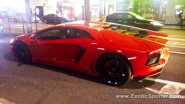 Lamborghini Aventador spotted in Hong Kong, China