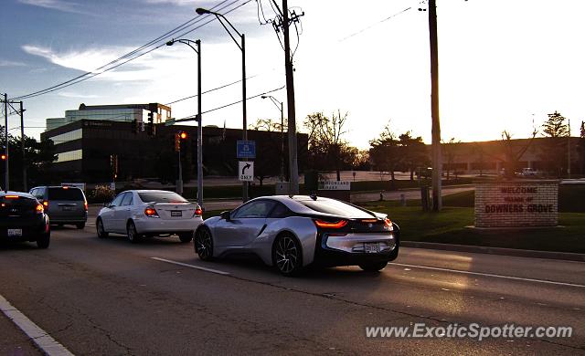 BMW I8 spotted in Downers Grove, Illinois