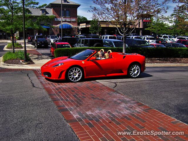 Ferrari F430 spotted in Oak Brook, Illinois