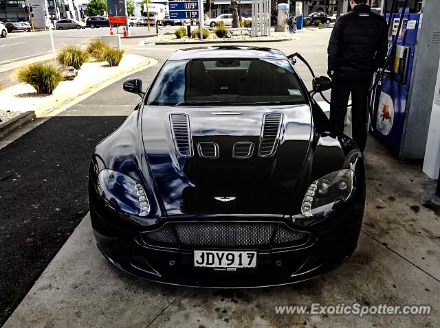 Aston Martin Vantage spotted in Auckland, New Zealand