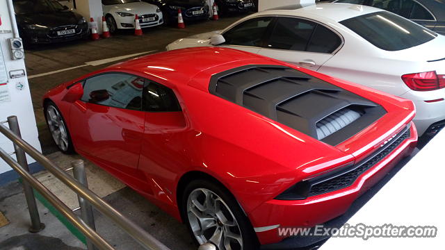 Lamborghini Huracan spotted in Hong Kong, China