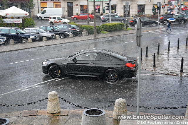 BMW M6 spotted in Warsaw, Poland