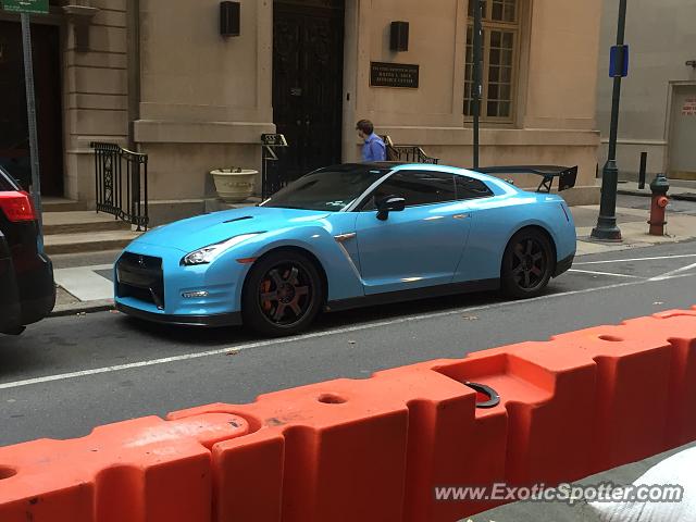 Nissan GT-R spotted in Philadelphia, Pennsylvania