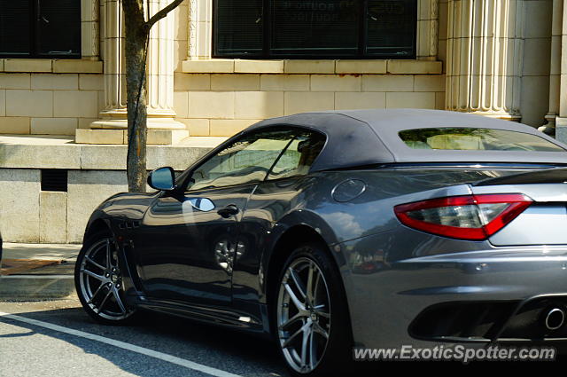 Maserati GranCabrio spotted in Greenville, South Carolina