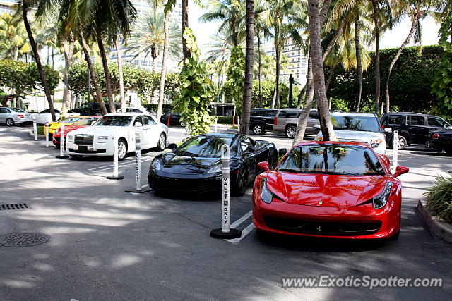 Ferrari 458 Italia spotted in Bal Harbour, Florida