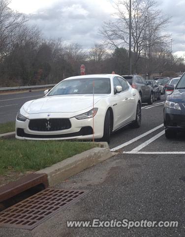 Maserati Ghibli spotted in Freehold, New Jersey