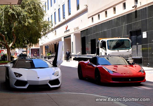 Lamborghini Aventador spotted in Beverly Hills, California