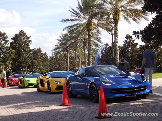 Lamborghini Aventador spotted in Orlando, Florida