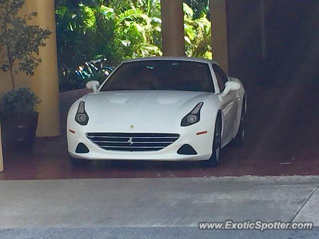 Ferrari California spotted in Palm Beach, Florida