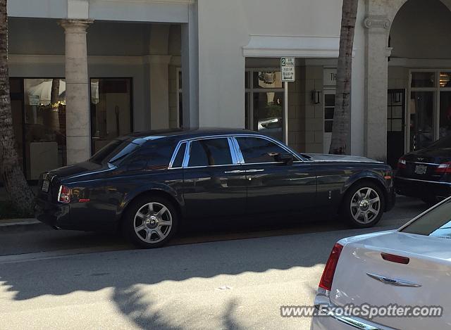 Rolls-Royce Phantom spotted in Palm Beach, Florida