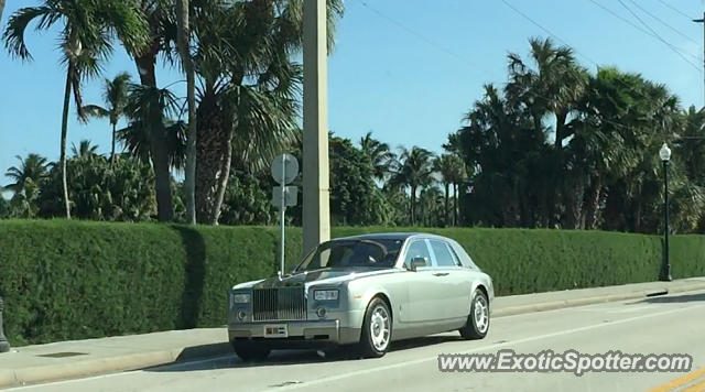 Rolls-Royce Phantom spotted in Palm Beach, Florida