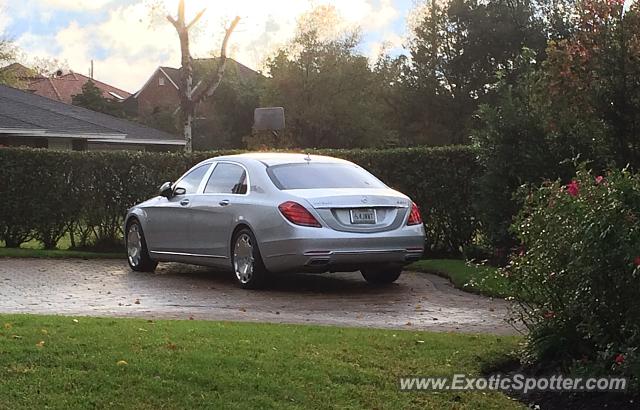 Mercedes Maybach spotted in Houston, Texas