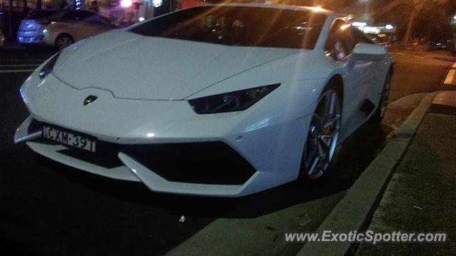 Lamborghini Huracan spotted in Bondi, sydney, Australia