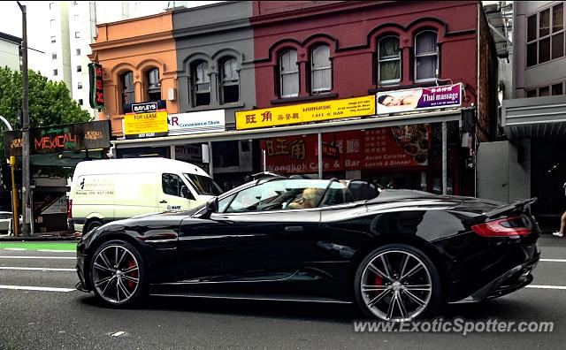 Aston Martin Vanquish spotted in Auckland, New Zealand