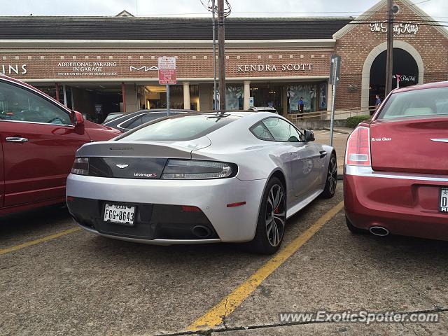 Aston Martin Vantage spotted in Houston, Texas