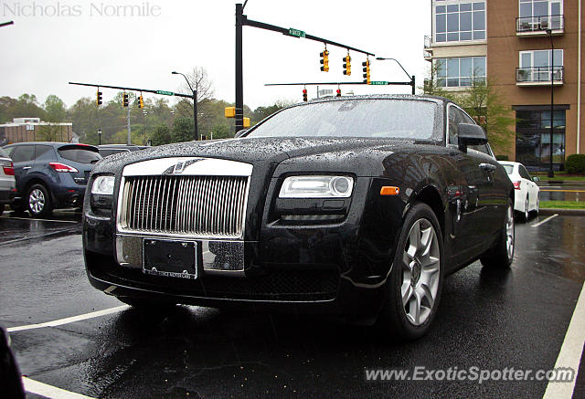 Rolls-Royce Ghost spotted in Charlotte, North Carolina