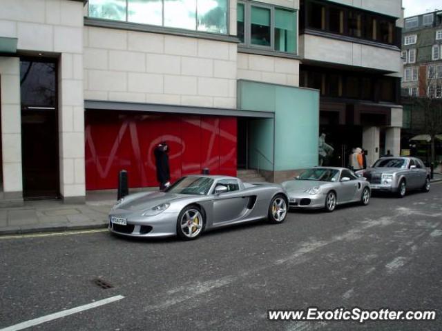 Porsche Carrera GT spotted in London, United Kingdom