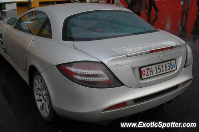 Mercedes SLR spotted in Geneva, Switzerland